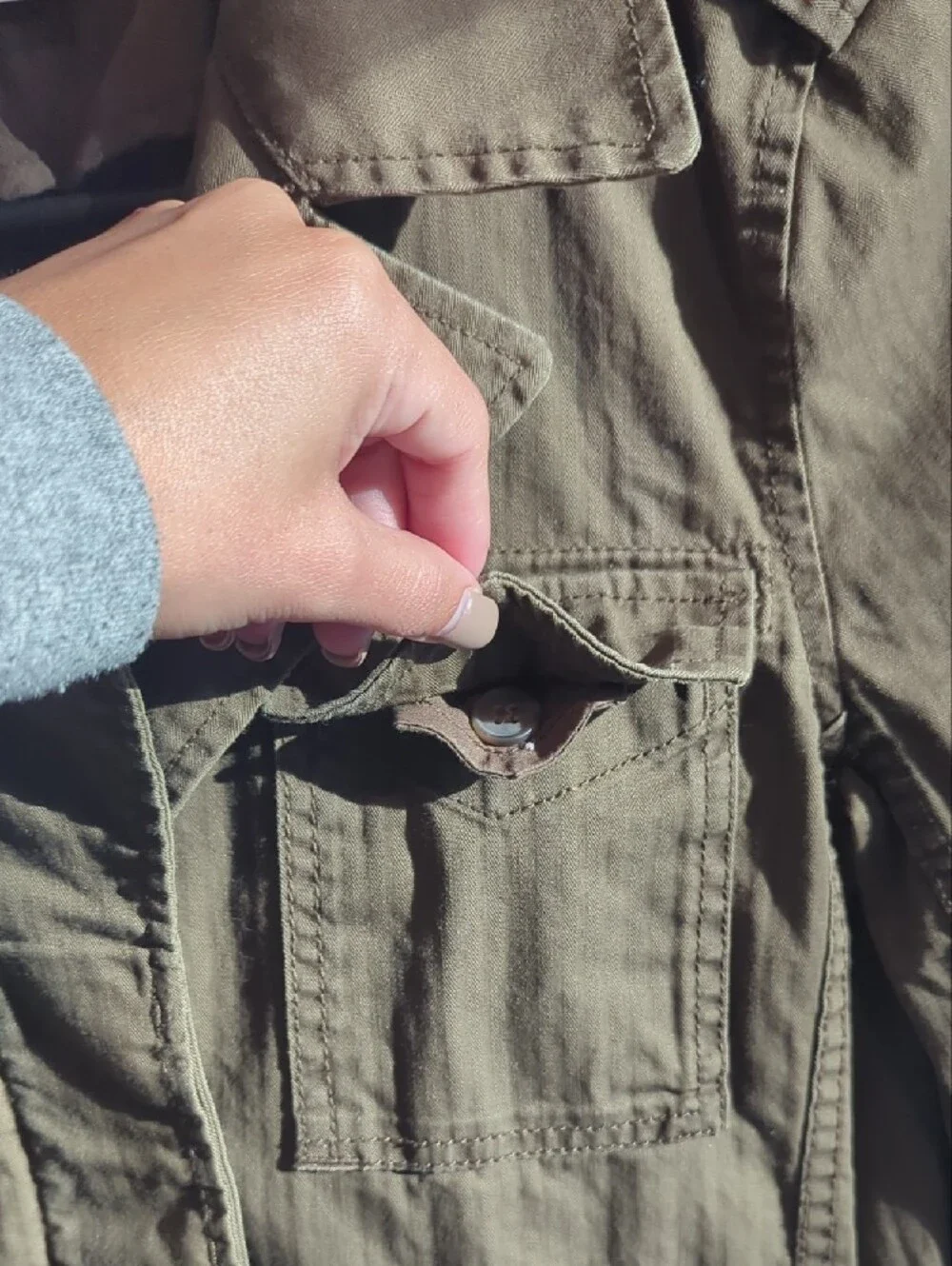 J. Crew Women's Jacket in Olive